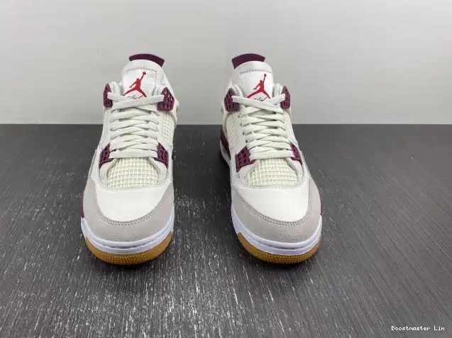 Bmlin shoes 4 SB DR5415-102 Red x Jordan Sapphire 0521